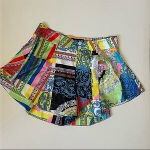 AKIRA Floral Paisley Lightweight Colorful Flowy Shorts~ XL